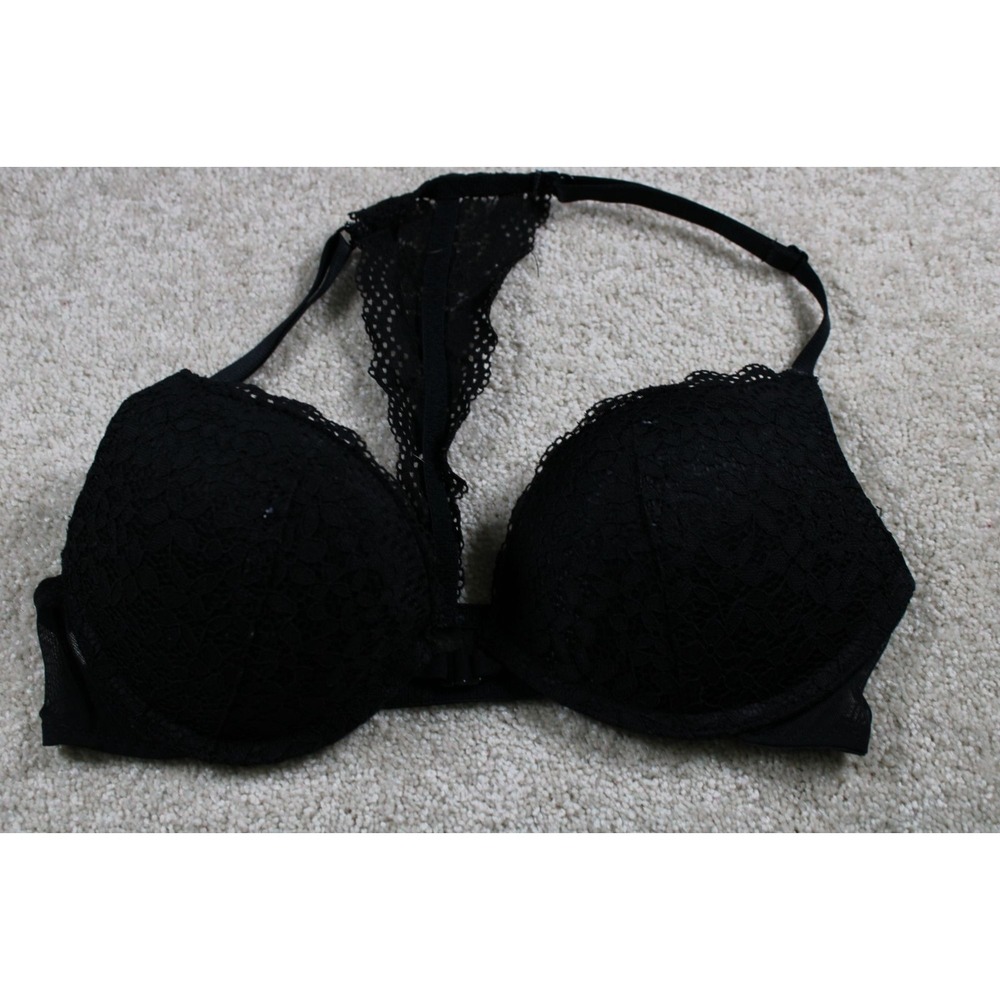 Xhilaration 34B Black‎ Lace Push-Up Bra